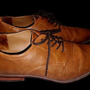 Men's Brown Leather Dress Shoes